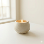 נר ריחני עגול